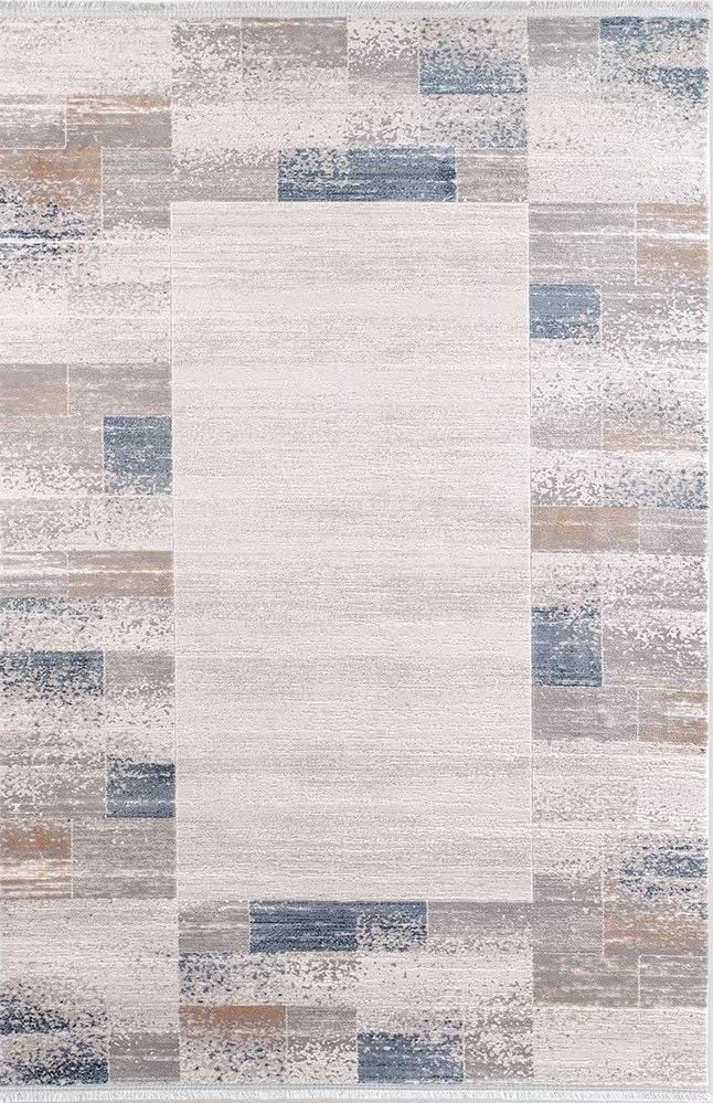 Galina 16624 Dikdörtgen Akrilik Makine Halısı 240X340 - Mavi