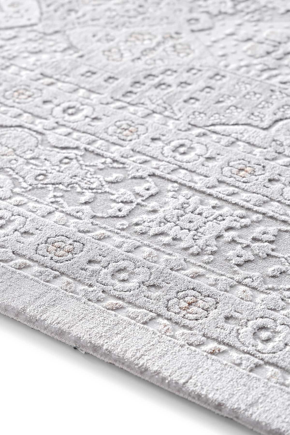 Galina 16636 Dikdörtgen Akrilik Makine Halısı 80X300 - Sarı