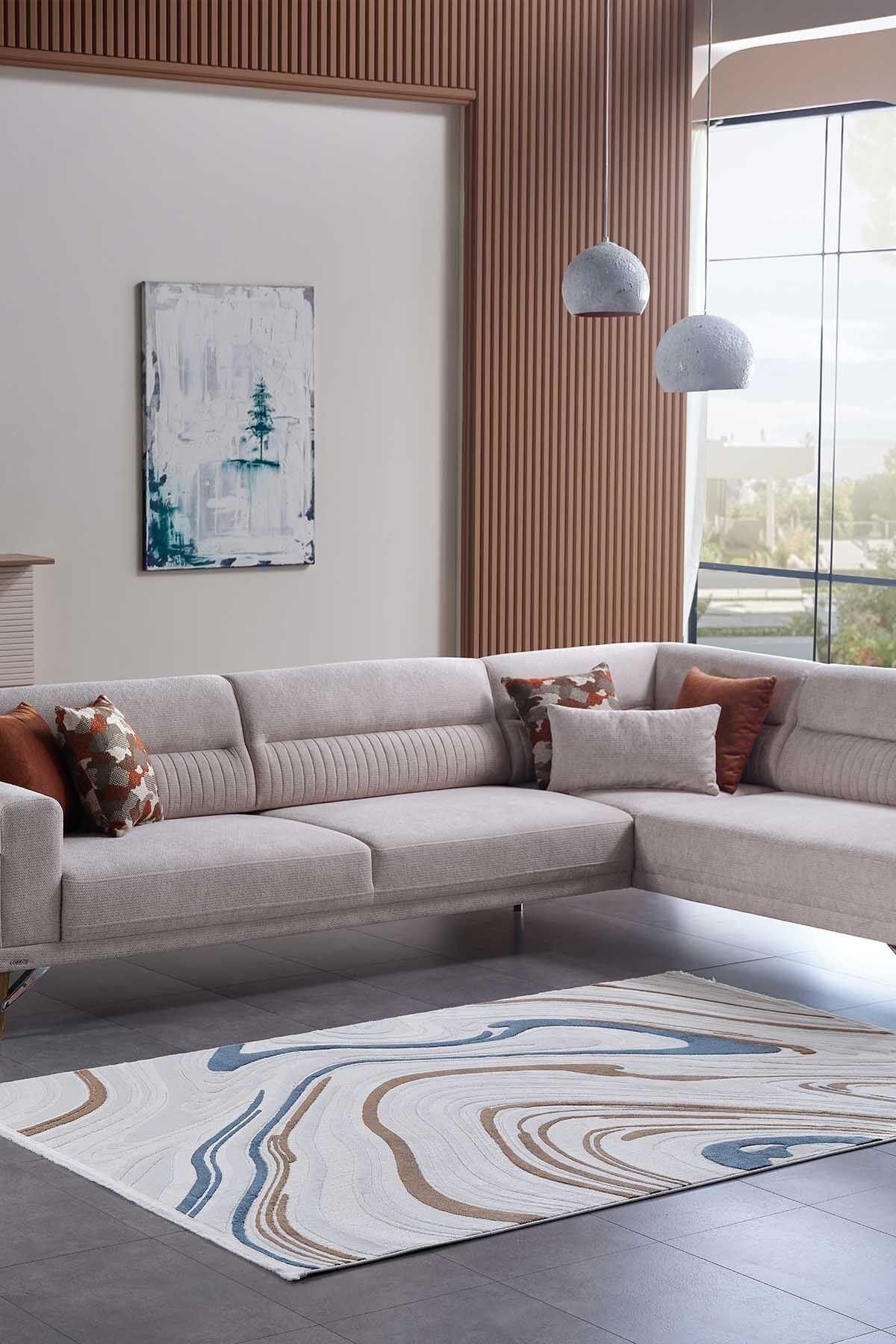 Lugano 17882 Dikdörtgen Tozumaz Halı Multi - 160X230