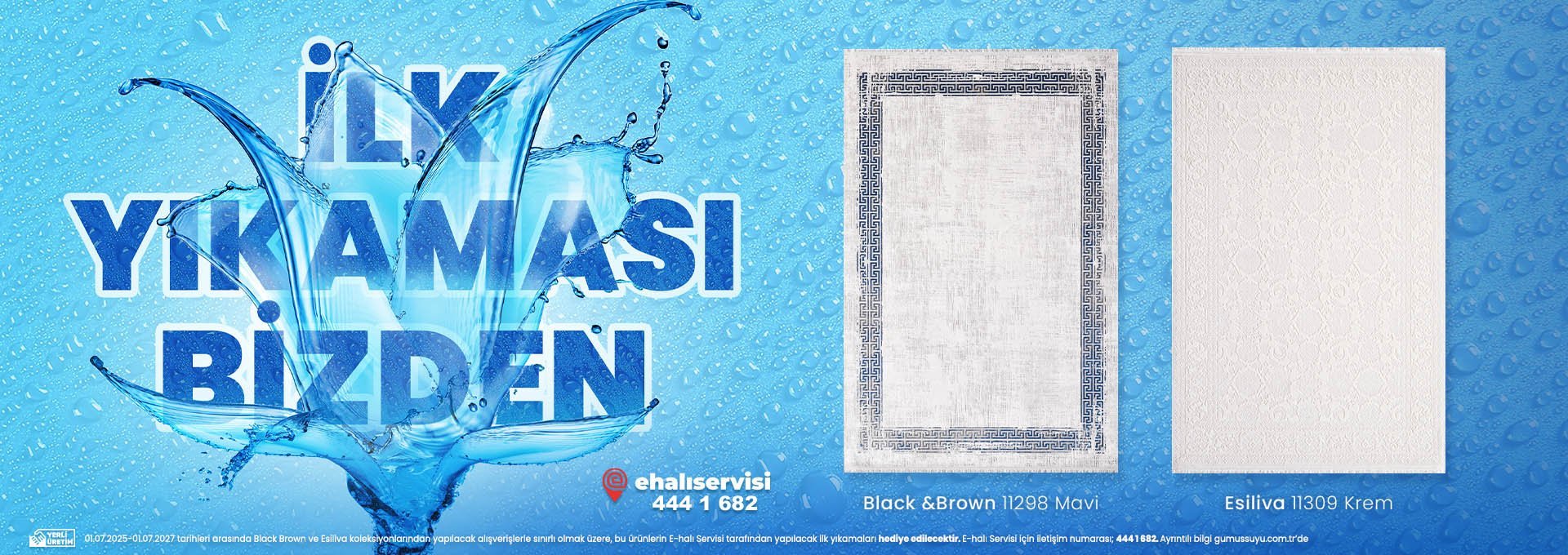 E-Halı Servisi Kampanyası