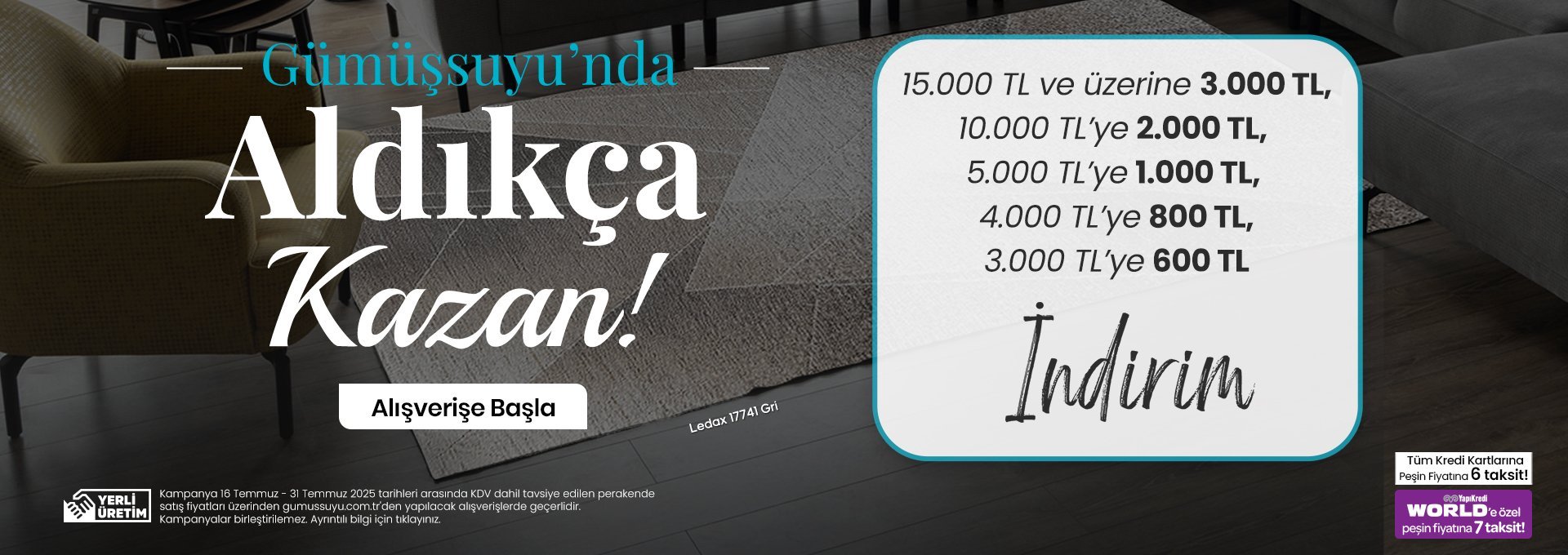 Aldıkça Kazan Kampanyası
