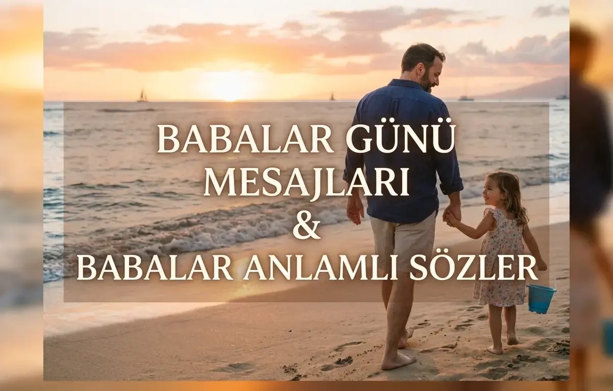 Babalar Günü Mesajları & Babalar İçin Anlamlı Sözler