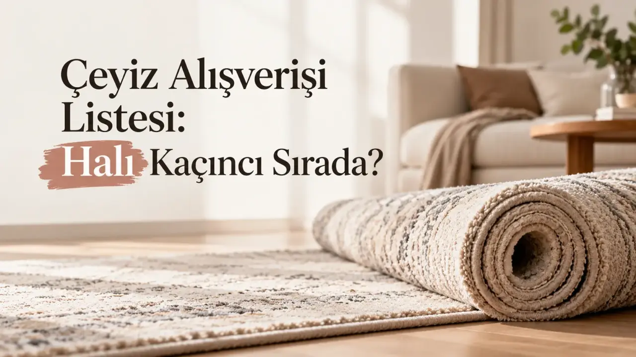 Çeyiz Alışverişi Listesi: Halı Kaçıncı Sırada?
