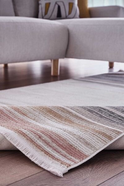 Ledax 17749 Dikdörtgen Polyester Makine Halısı Multi - 80x150