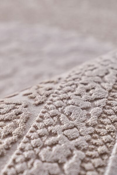 Galina 16647 Dikdörtgen Akrilik Makine Halısı 80X300 - Bej