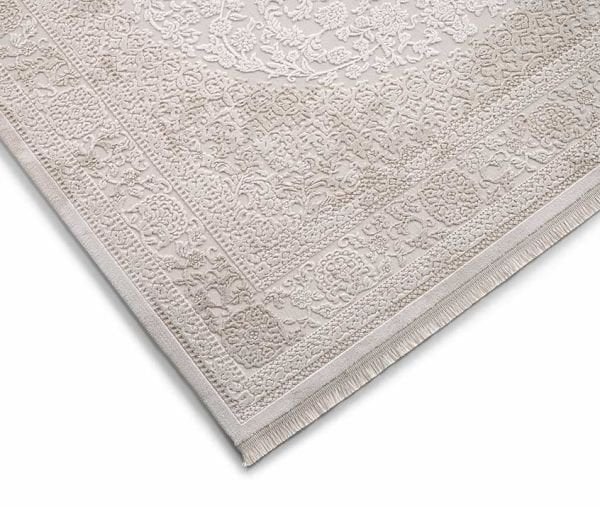 Galina 16647 Dikdörtgen Akrilik Makine Halısı 80X300 - Bej