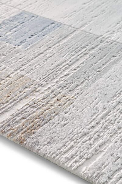 Galina 16624 Dikdörtgen Akrilik Makine Halısı 80X300 - Mavi