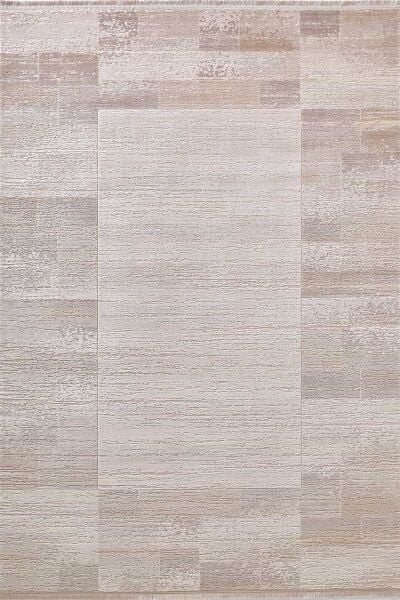 Galina 16624 Dikdörtgen Akrilik Makine Halısı 80X300 - Sarı
