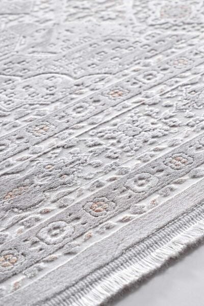 Galina 16636 Dikdörtgen Akrilik Makine Halısı 160X230 - Sarı