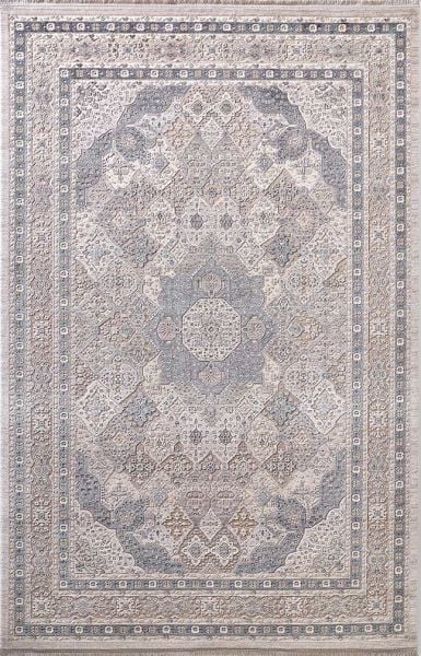 Galina 16636 Dikdörtgen Akrilik Makine Halısı 80X300 - Mavi