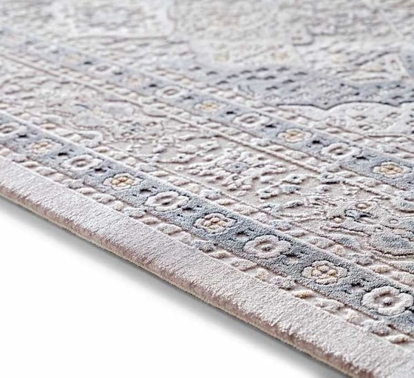 Galina 16636 Dikdörtgen Akrilik Makine Halısı 80X300 - Mavi