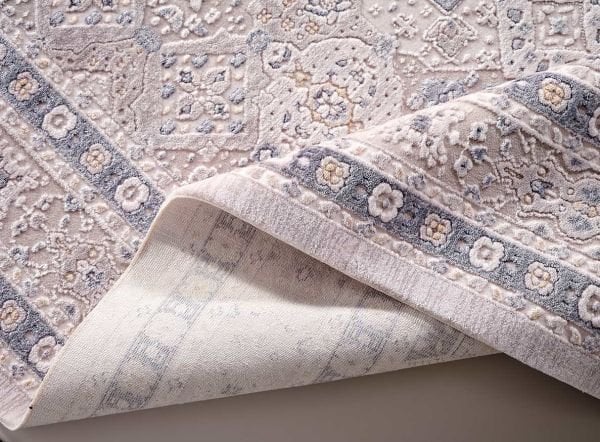 Galina 16636 Dikdörtgen Akrilik Makine Halısı 80X300 - Mavi