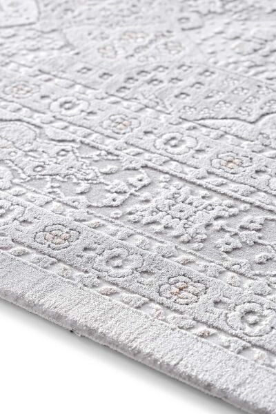 Galina 16636 Dikdörtgen Akrilik Makine Halısı 80X300 - Sarı