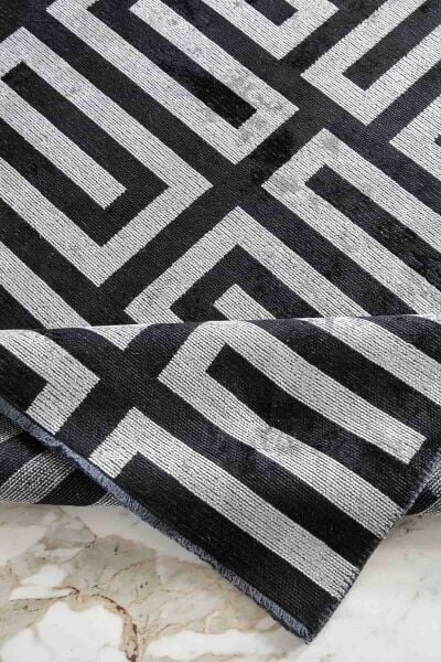 Deco Milano 12256 100X200 - Siyah