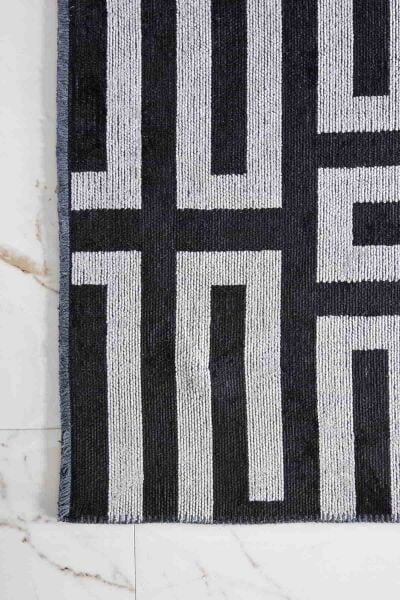 Deco Milano 12256 100X200 - Siyah
