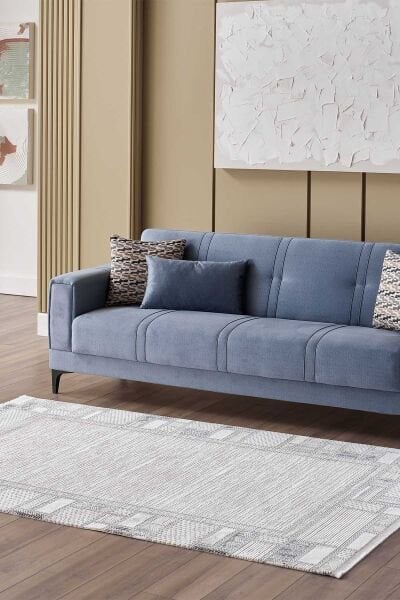 Lustiva 17804 Dikdörtgen Tozumaz Halı Gri - 200X290