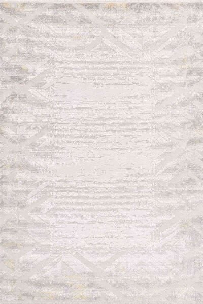 Novastyle 16294 Dikdörtgen Akrilik Makine Halısı 100x300 - Sarı
