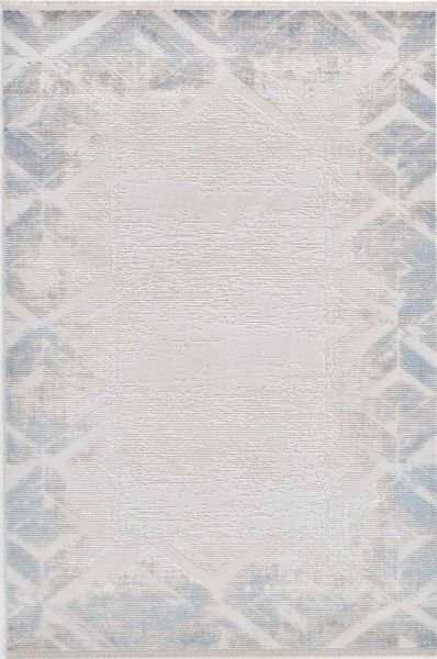 Novastyle 16294 Dikdörtgen Akrilik Makine Halısı 100x200 - Mavi