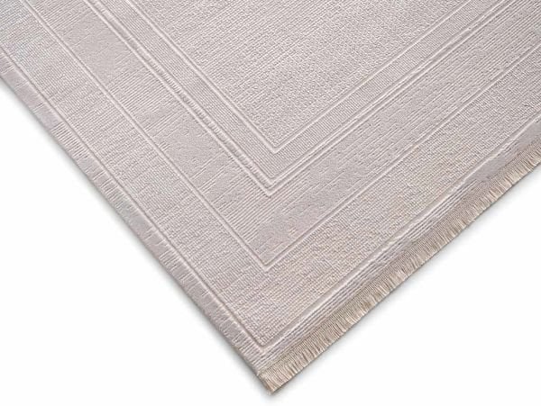 Galina 16649 Akrilik Makine Halısı 80X300 - Krem