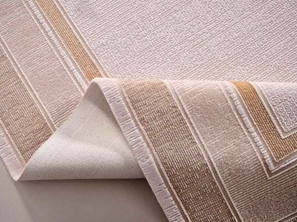 Galina 16649 Akrilik Makine Halısı 80X300 - Sarı