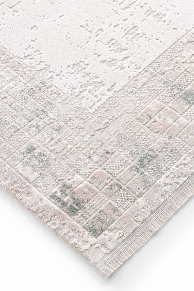 Novastyle 16295 Dikdörtgen Akrilik Makine Halısı 80x300 - Yeşil