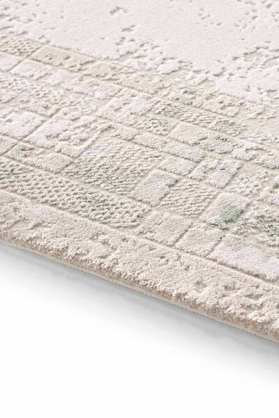Novastyle 16295 Dikdörtgen Akrilik Makine Halısı 80x300 - Yeşil