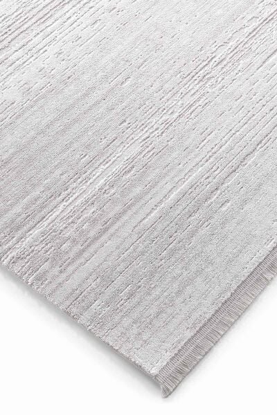Novastyle 16304 Dikdörtgen Akrilik Makine Halısı 80X300 - Gri