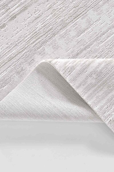 Novastyle 16304 Dikdörtgen Akrilik Makine Halısı 100X300 - Gri