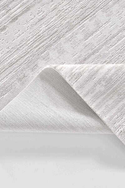 Novastyle 16304 Dikdörtgen Akrilik Makine Halısı 80x000 - Gri