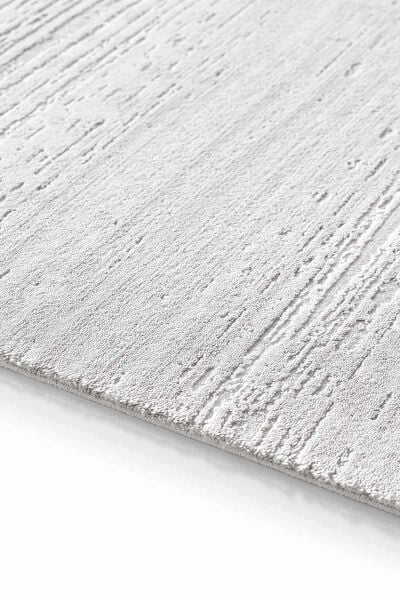 Novastyle 16304 Dikdörtgen Akrilik Makine Halısı 80x000 - Gri