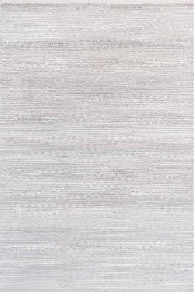Novastyle 16304 Dikdörtgen Akrilik Makine Halısı 80x000 - Gri
