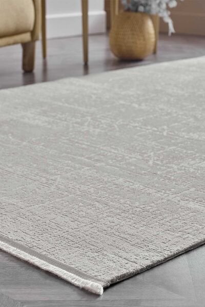 Lustiva 17827 Dikdörtgen Tozumaz Halı Vizon - 120X180