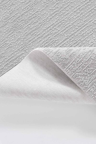 Carissa 11330 Dikdörtgen Akrilik Makine Halısı 100X300 - Gri