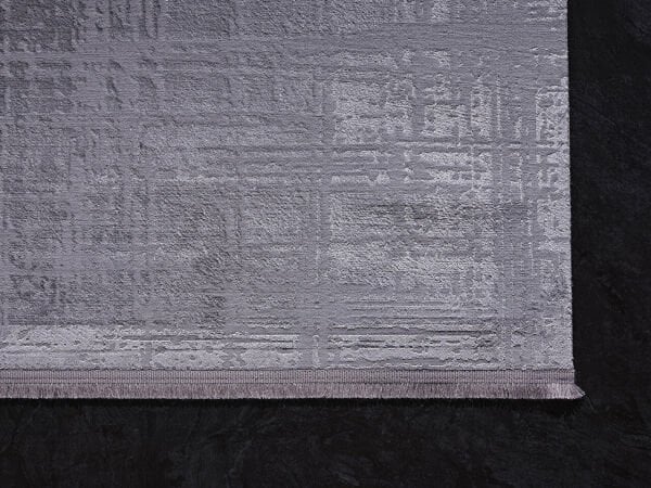 Venita 11961 Dikdörtgen Polyester Makine Halısı 160X230 - Gri