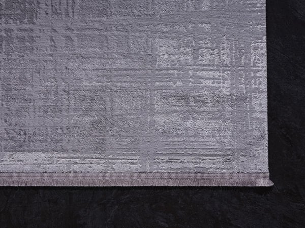 Venita 11961 Dikdörtgen Polyester Makine Halısı 120X0000 - Gri