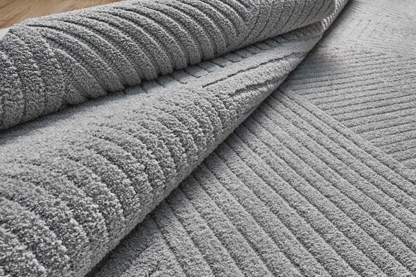 Deco Geo 80010 Dikdörtgen Polyester Pamuk Karışımlı Makine Halısı