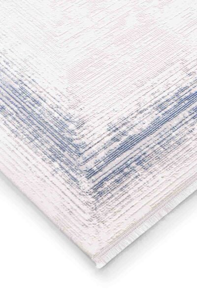 Carissa 16319 Dikdörtgen Akrilik Makine Halısı 120X180 - Mavi