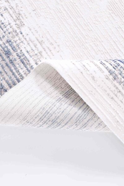 Carissa 16319 Dikdörtgen Akrilik Makine Halısı 120X180 - Mavi