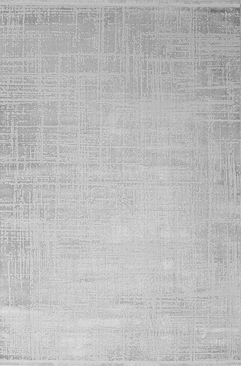 Venita 11961 Dikdörtgen Polyester Makine Halısı 100X300 - Gri