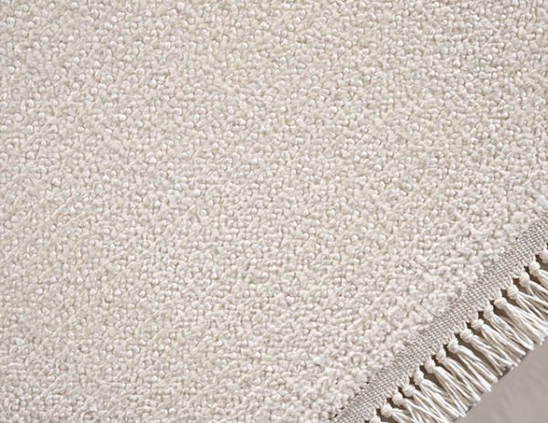 Deco Daisy 16667 Dikdörtgen Tozumaz Makine Halısı 100x000 - Krem