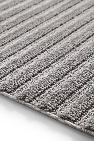 Deco Daisy 16666 Dikdörtgen Tozumaz Makine Halısı Gri - 120X180