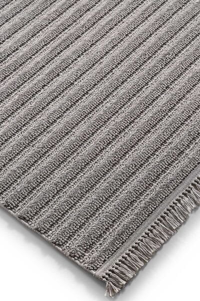 Deco Daisy 16666 Dikdörtgen Tozumaz Makine Halısı Gri - 120X180