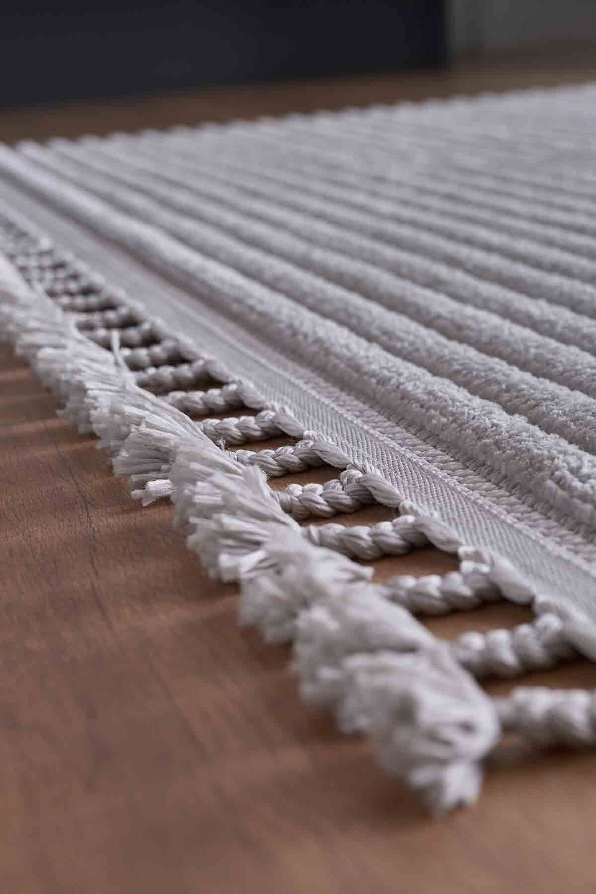 Deco Alvin 12612 100X200 - Gri | Gümüşsuyu