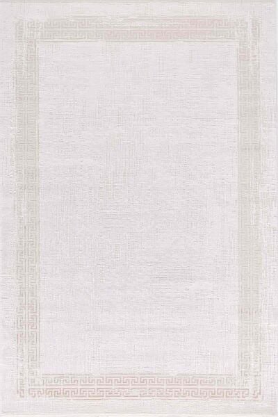 Black&Brown 11298 Doğal İplik Dikdörtgen Makine Halısı 160x230 - Kahverengi