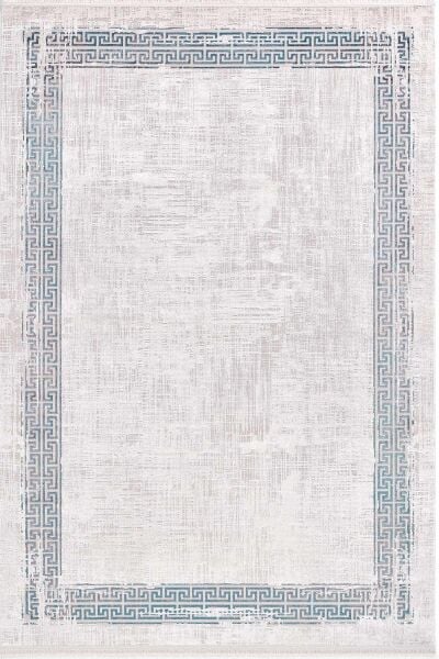 Black&Brown 11298 Doğal İplik Dikdörtgen Makine Halısı 200x290 - Yeşil