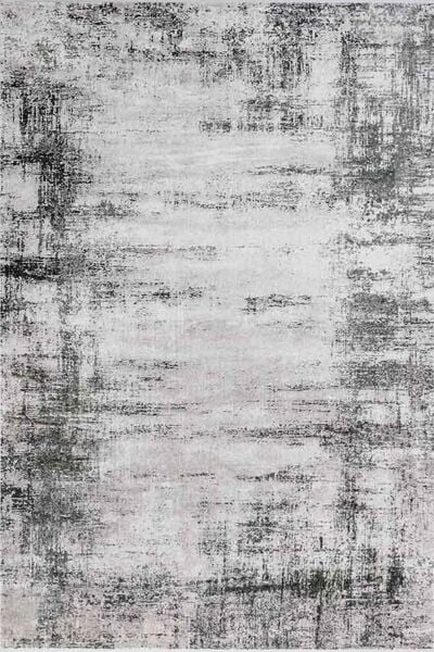 Black&Brown 15457 Dikdörtgen Doğal İplik Makine Halısı 240X340 - Mavi
