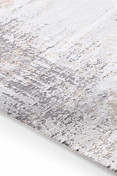 Black&Brown 15457 Dikdörtgen Doğal İplik Makine Halısı 100X300 - Bakır