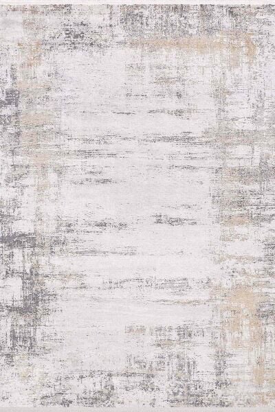 Black&Brown 15457 Dikdörtgen Doğal İplik Makine Halısı 80X150 - Bakır