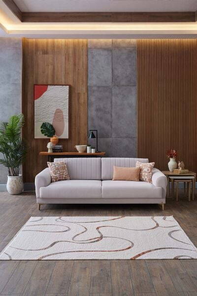 Novastyle 18862 Dikdörtgen Akrilik Makine Halısı 120x000 - Multi
