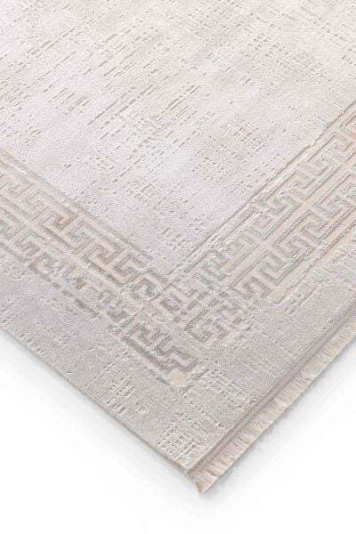 Black&Brown 11298 Doğal İplik Dikdörtgen Makine Halısı 80x300 - Kahverengi